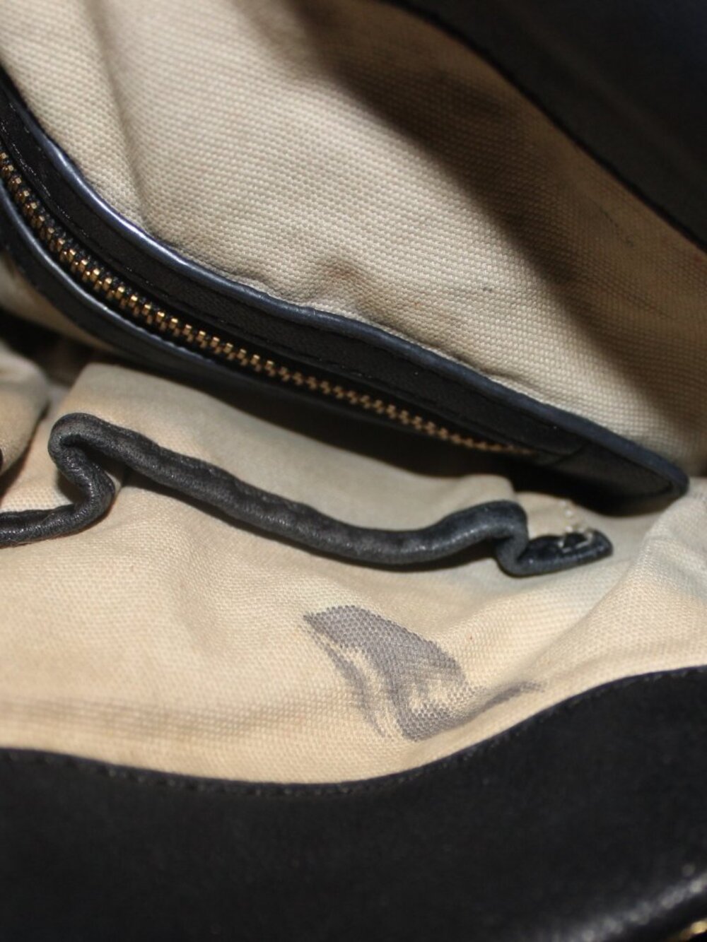 Great Condition TORY BURCH Slouchy Leather 2 Way Shoulder Bag Hobo Tote - Picture 5 of 7